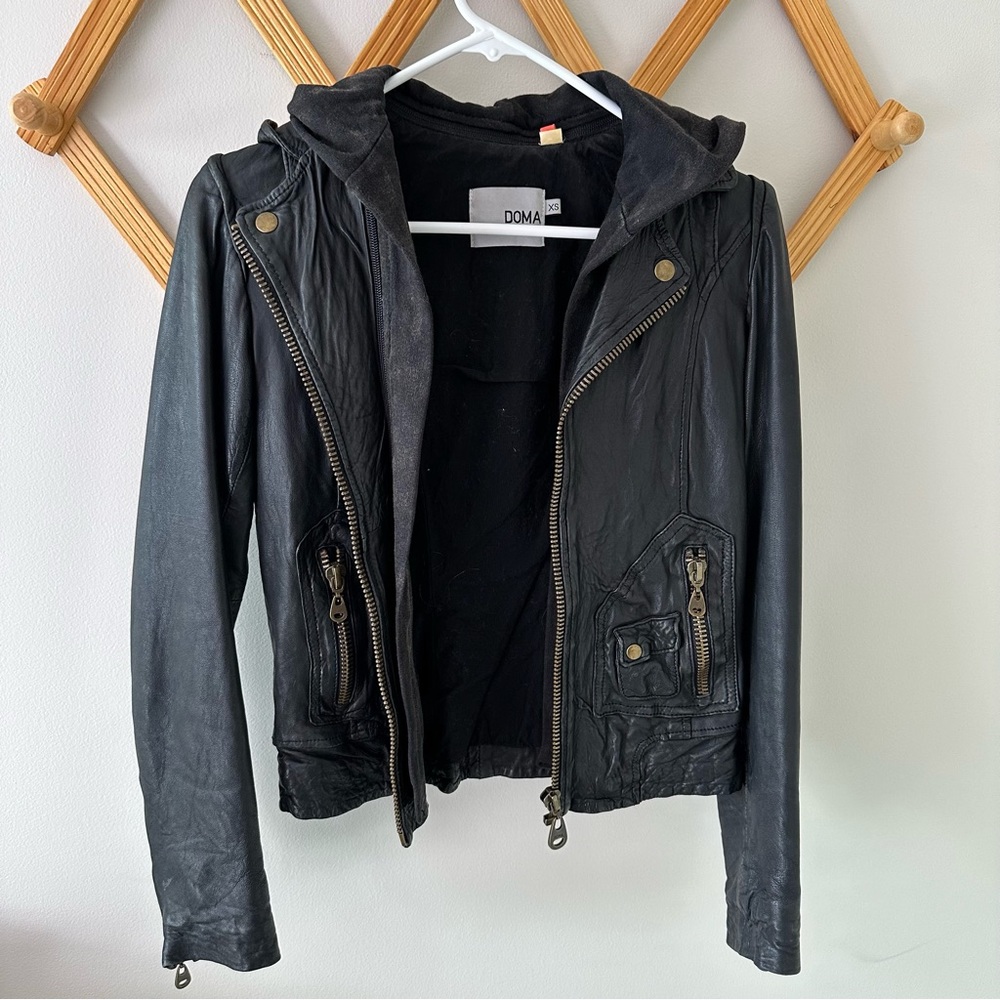 DOMA leather jacket